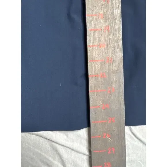 Banana Republic Suit Set Size 4 Dark Blue Italian Wool Skirt & Jacket NWT - Picture 5 of 9